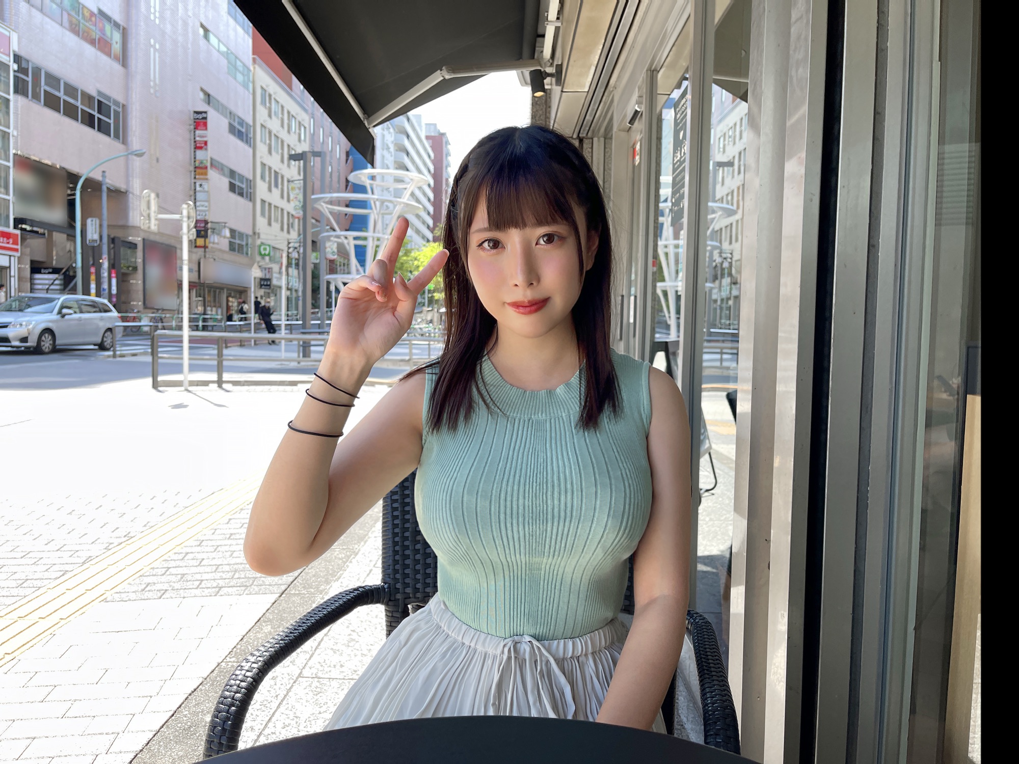 ★★★レビュー特典付き★★★【コンカフェ店員=メンヘラ気質=SE○=愛される】という方程式は確定。案の定のマシュマロ美巨乳、程よくエロさにあふれる抱き心地最高の肉付き最高！　なかまる(23) T162